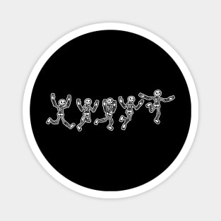 Skeleton Dance {DARK shirts} Magnet